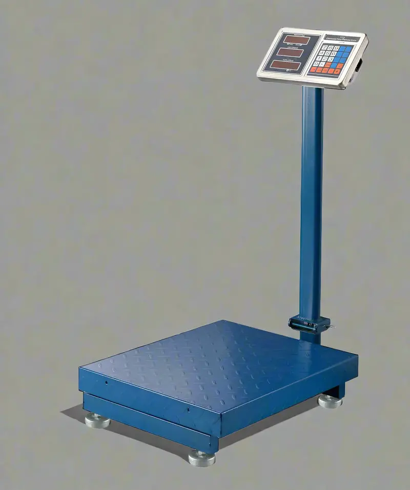 Wireless Folding Digital Platform Scale – Industrial-Grade 660 lb Capacity with Large LCD Display