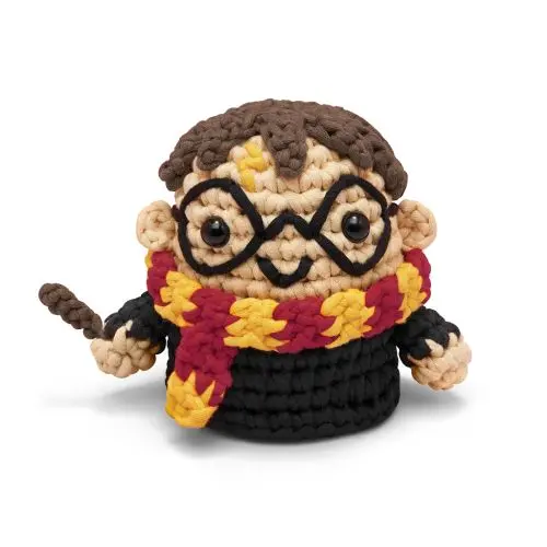 Woobles Harry Potter Crochet Kit – Themed Beginner Amigurumi Craft