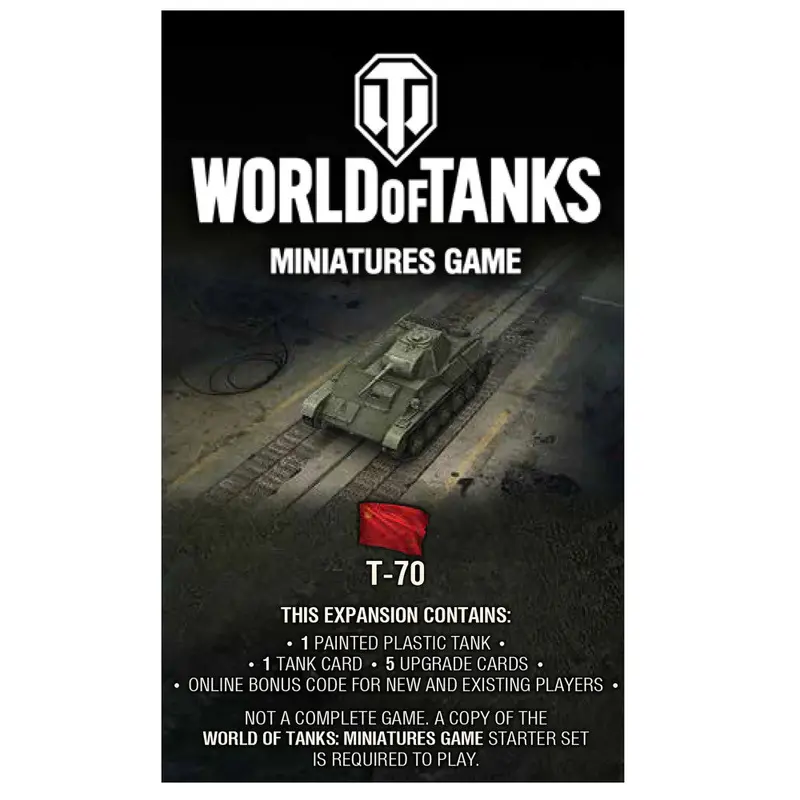 World of Tanks: Soviet T-70 Light Tank – GF9 Miniatures Expansion Pack