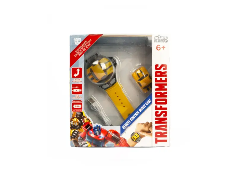 World Tech Toys Transformers Bumblebee Mini RC Truck with Wrist Case