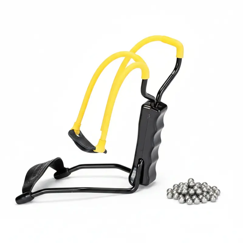 Wrist Rocket Compact Folding Slingshot – Portable Precision Shooting Tool with Enhanced Power