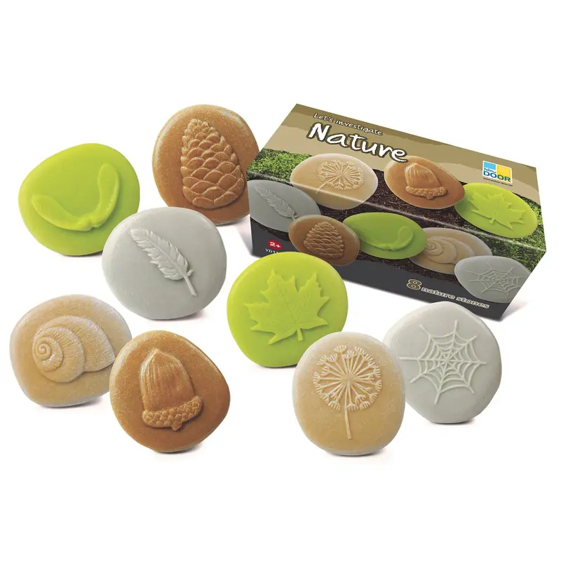 Yellow Door Nature Exploration Stone Set – 8-Piece Outdoor Science Discovery Kit