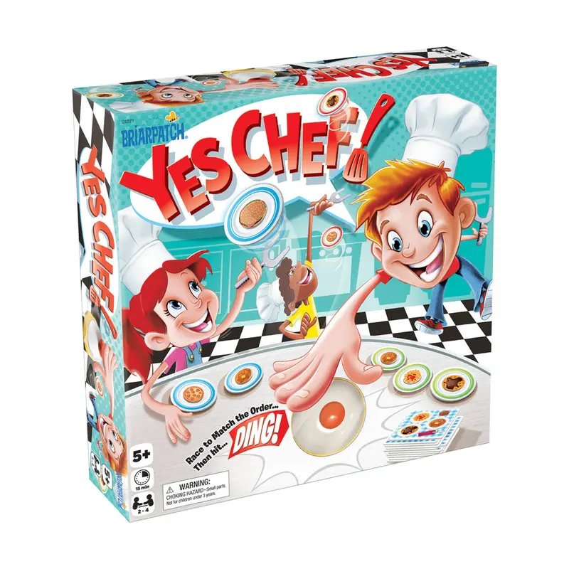 Yes, Chef! Cooking Challenge Board Game – Family Fun Recipe Race