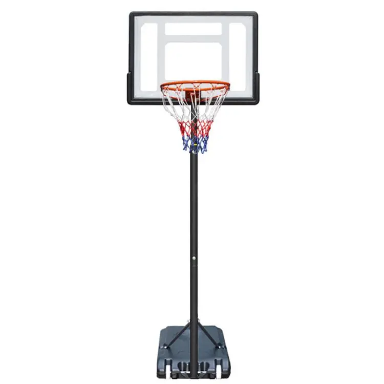 Youth-Sized Portable Basketball Hoop – Height-Adjustable (5.2–6.9 Ft), Wheeled Base, 32-Inch Backboard