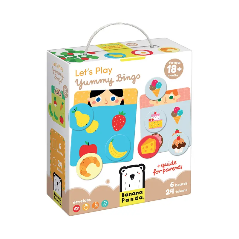 Yummy Bingo Interactive Toddler Game for Ages 2+ by Banana Panda