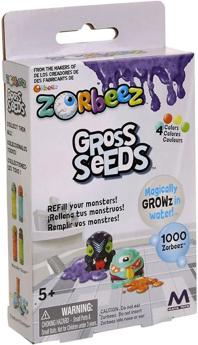 Zorbeez Gross Seeds Art Vase Kit – Colorful Growing & Display Experiment