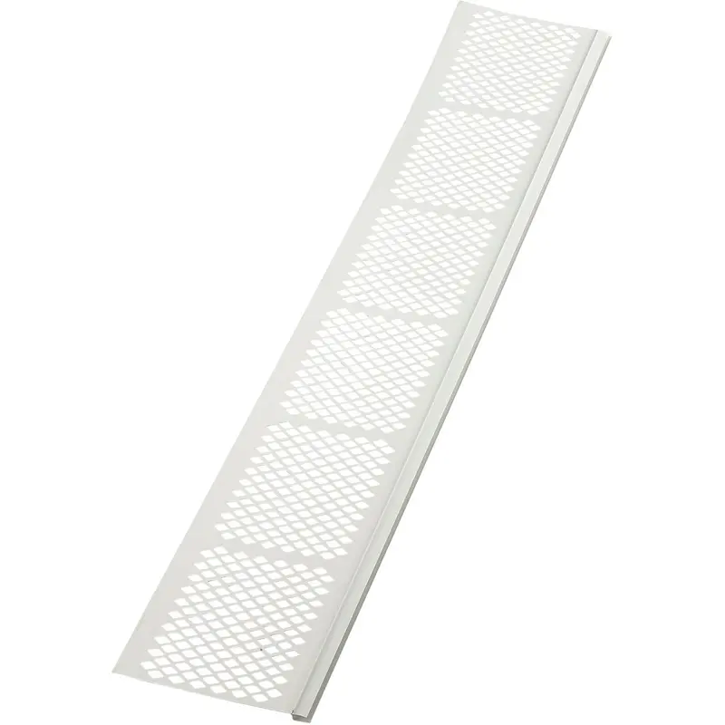 Amerimax Vinyl Gutter Guard – 6.5-Inch Width × 3-Foot Length, White 1