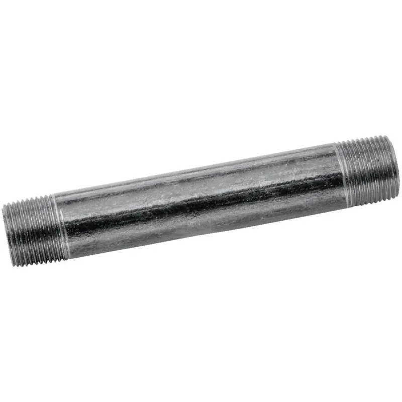 Black Iron Steel Nipple, 1/4" X 2", Schedule 40 1