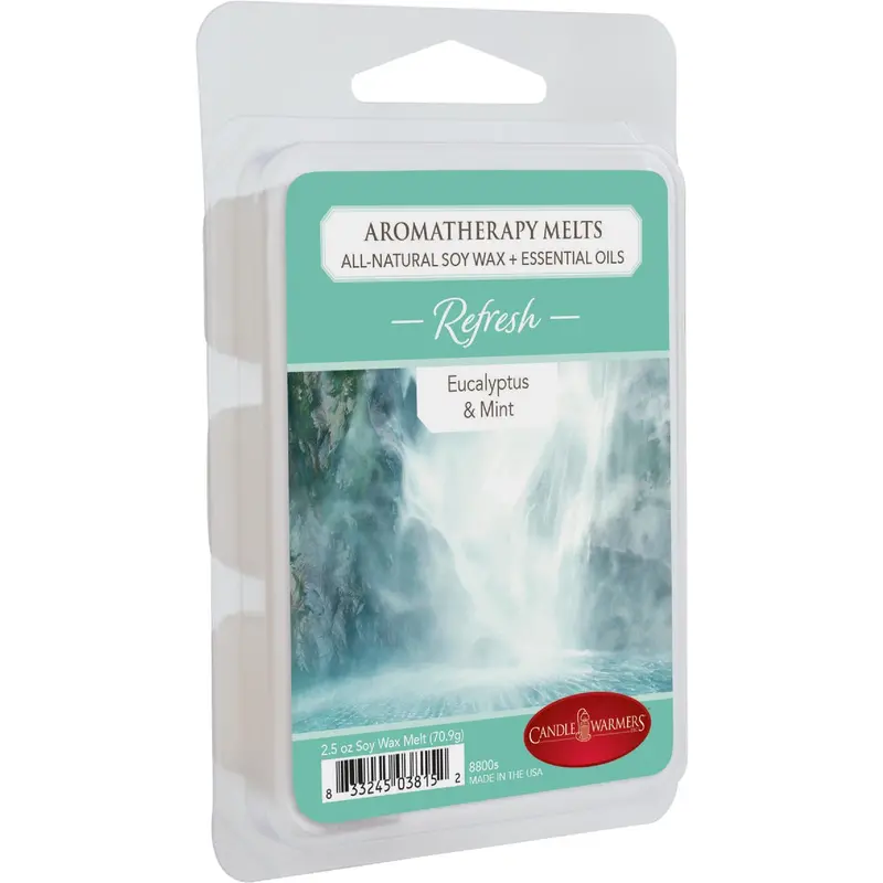 Candle Warmers Eucalyptus & Mint Aromatherapy Wax Melts 1