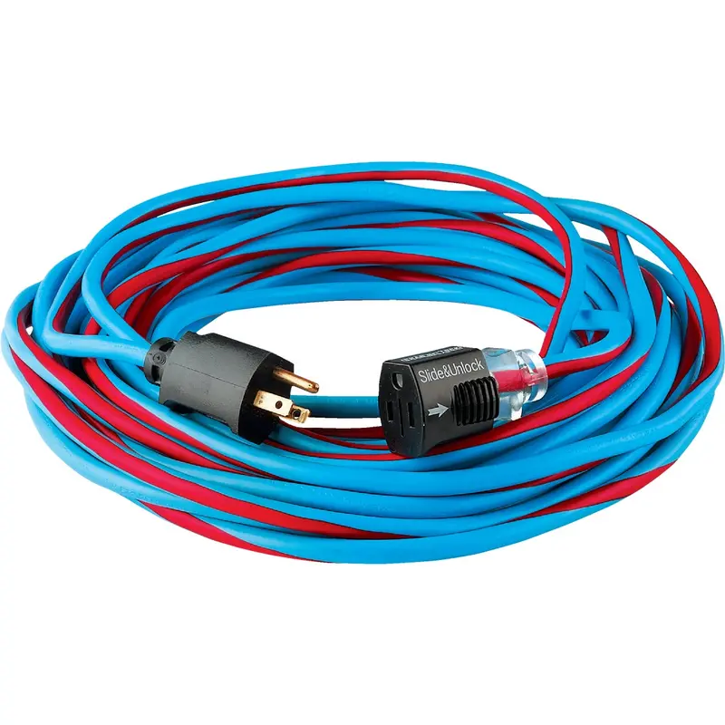 Channellock 100-Foot 12/3 Heavy-Duty Extension Cord 1
