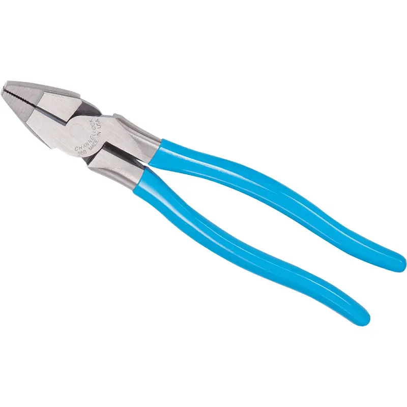 Channellock Xlt 8.5-Inch High-Carbon Steel Round-Nose Linesman Pliers For Electrical Work 1