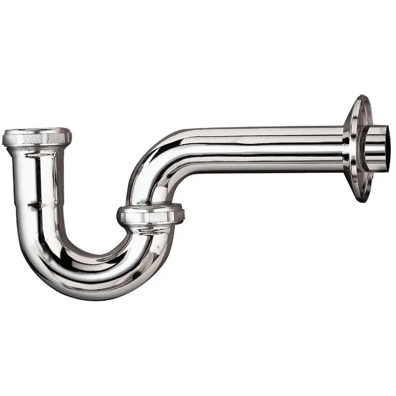 Do It Chrome-Plated Brass P-Trap – 1-1/4" X 1-1/4", 17-Gauge 1