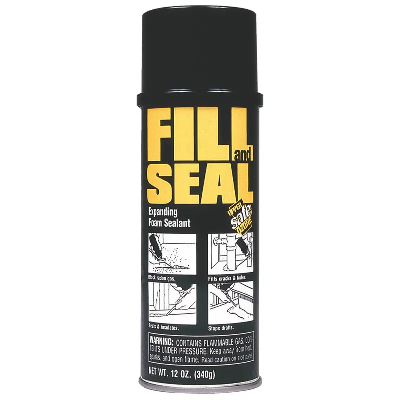 Fill & Seal Expanding Foam Sealant – 12-Ounce Can 1