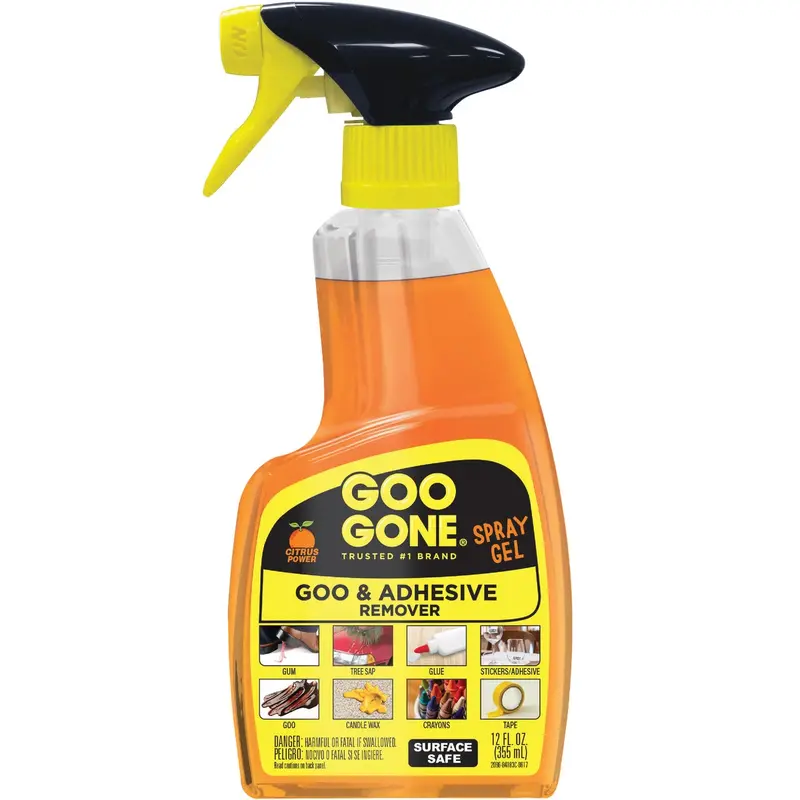Goo Gone Adhesive Remover Spray Gel – 12 Oz, Fast-Acting Formula 1