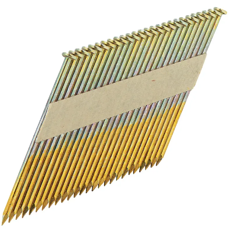 Grip-Rite 30-Degree Hot-Dipped Galvanized Clipped-Head Framing Nails – 3-1/4" × 0.131", 2000-Pack 1