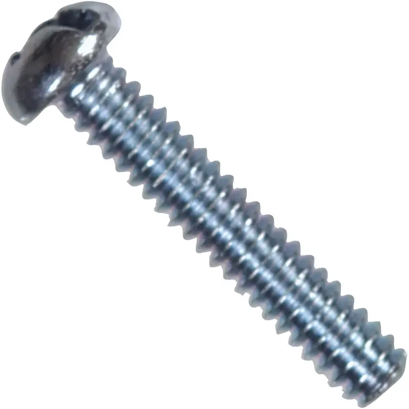 Hillman #8-32 Round Head Combination Machine Screw – 1-3/4 Inches Long (100-Pack) 1