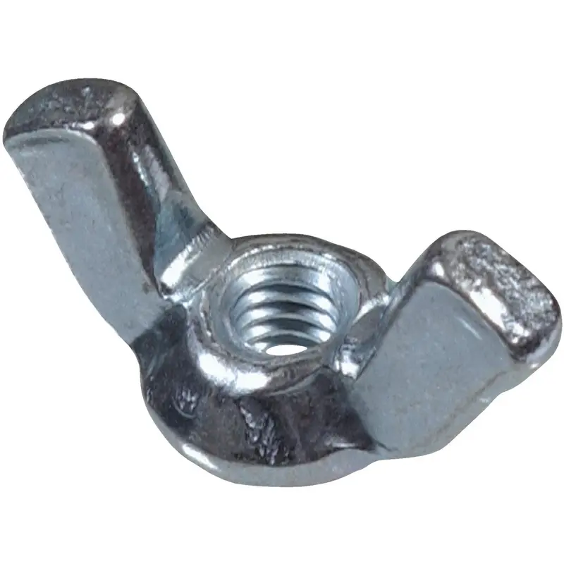 Hillman Cold-Forged Zinc Wing Nuts — 1/4"-20, Industrial Strength, 100-Pack 1