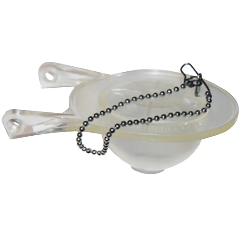 Lasco Universal 3-Inch Rubber Toilet Flapper With Integrated Ball Chain 1