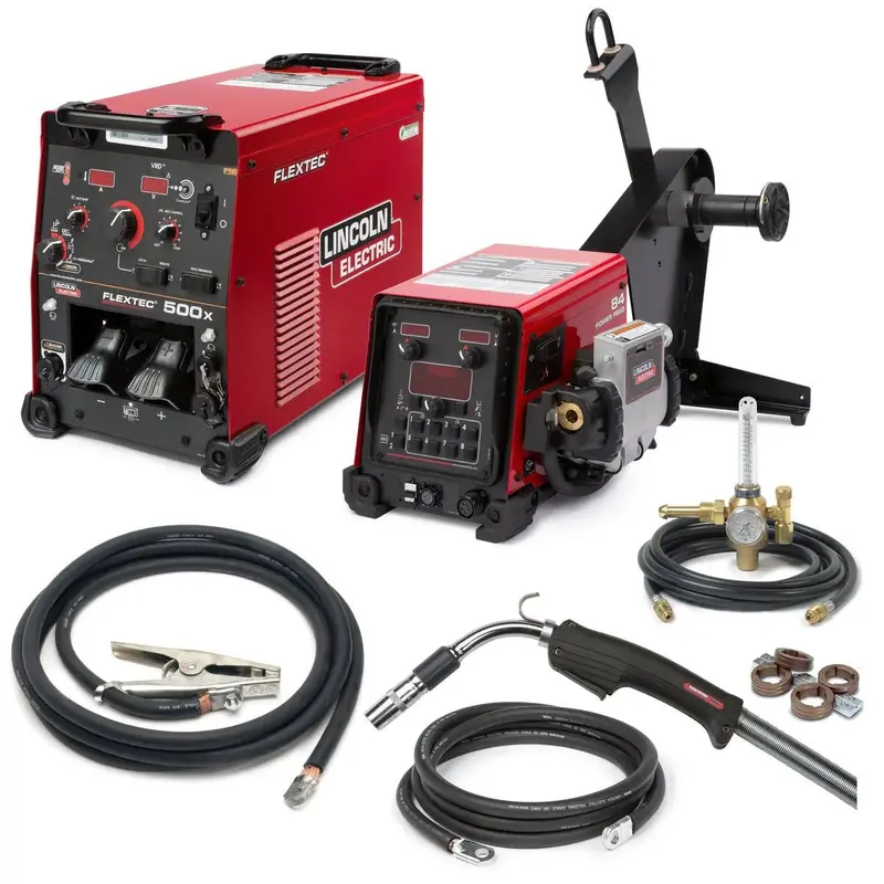 Lincoln Flextec 500X Power Feed – Heavy-Duty One-Pak System (K3612-5) 1