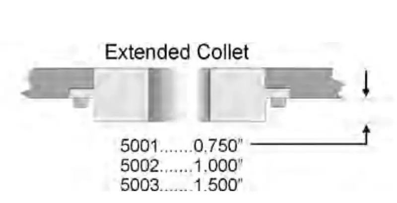Mk Products 624-0110 Extended Collet – 0.391" Od For Precision Tool Holding 1
