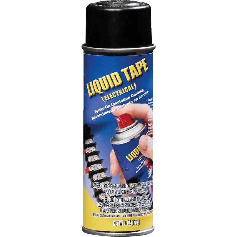 Plasti Dip Synthetic Rubber Electrical Tape – Black, Spray-On, Multi-Surface Insulation 1