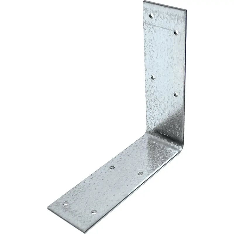 Simpson Strong-Tie Galvanized Reinforcing Angle – 4-9/16" × 4-3/8" × 1-1/2", 12-Gauge Steel 1