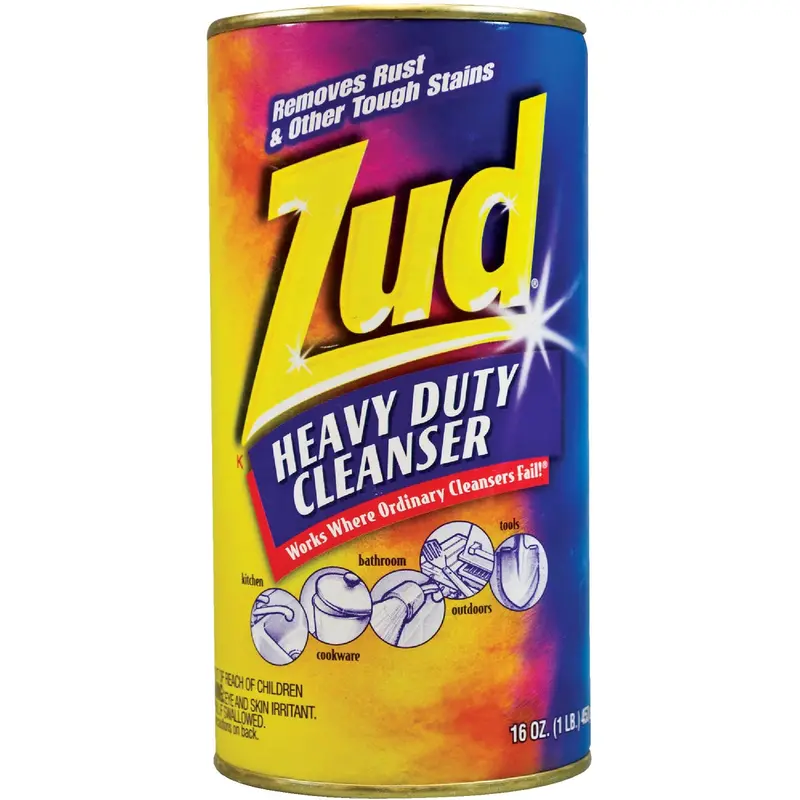 Zud Heavy-Duty Rust Remover Cleanser – 16 Oz, Non-Acidic Formula 1